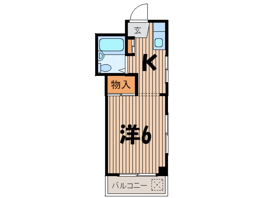 間取図 シャト－新崎