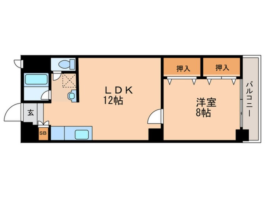 間取図 ステラコ－ト大山