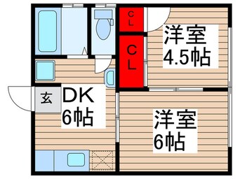 間取図 柳沢ハイツ