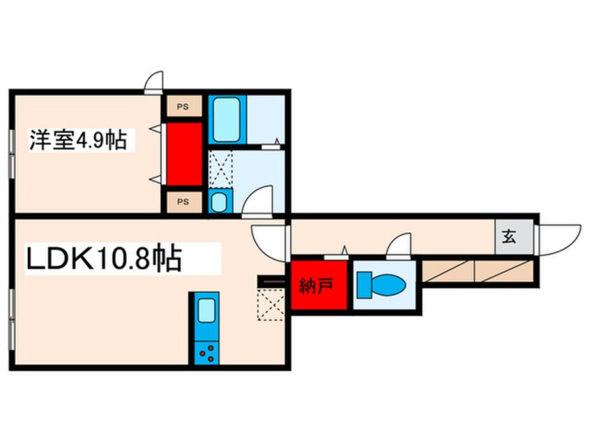 間取図 仮）荒川区東尾久新築PJ