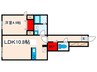 仮）荒川区東尾久新築PJ 1LDKの間取り