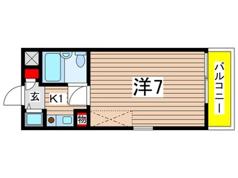 間取図 たまプラ－ザフラット