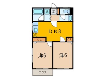 間取図 プラザイズミ