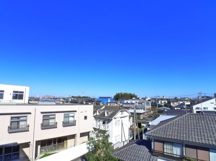 室内からの展望 グレ－シャ－ブル－