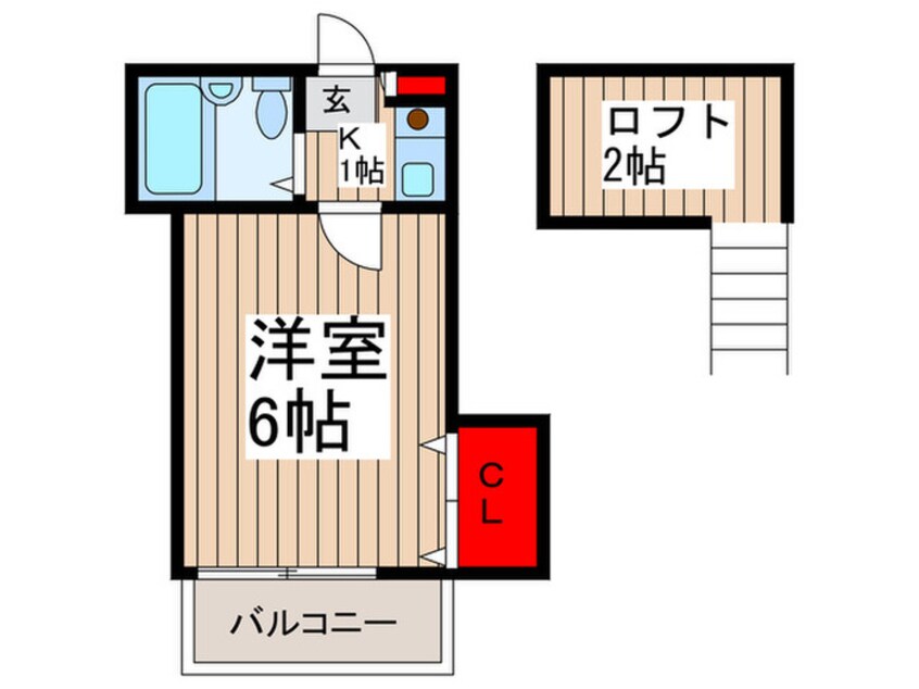 間取図 ルイ・フィリップ