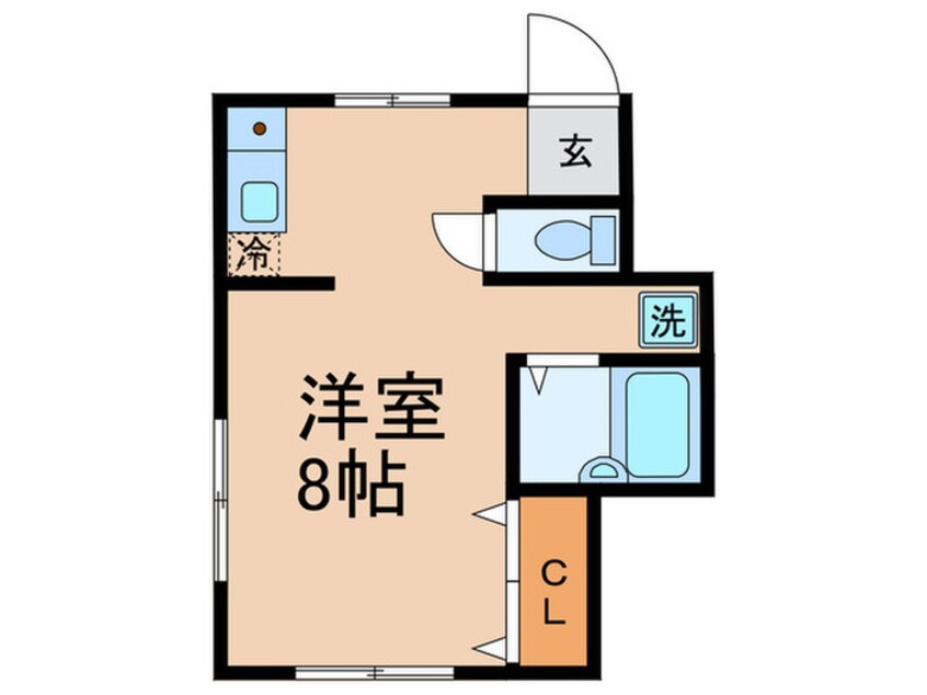 間取図 吉岡荘