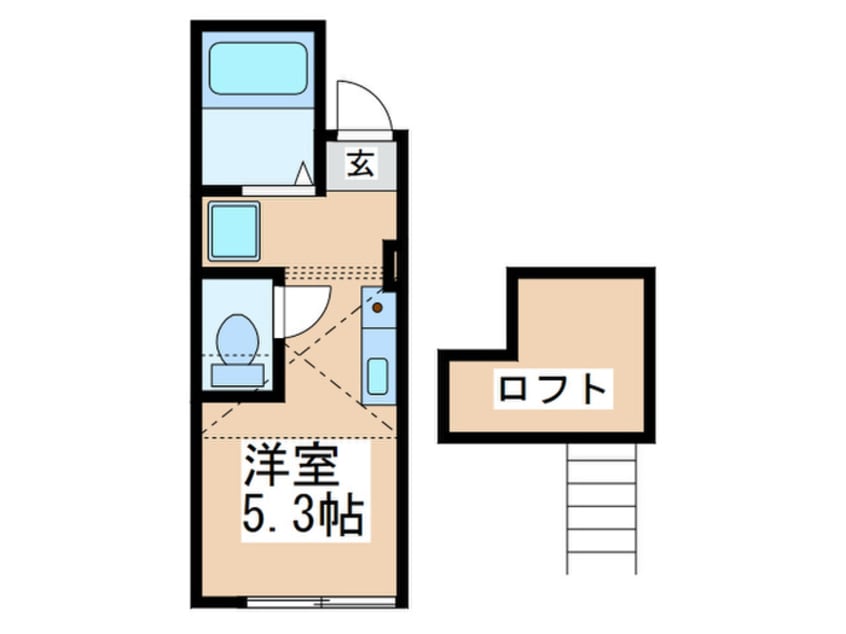間取図 ルーチェ淵野辺