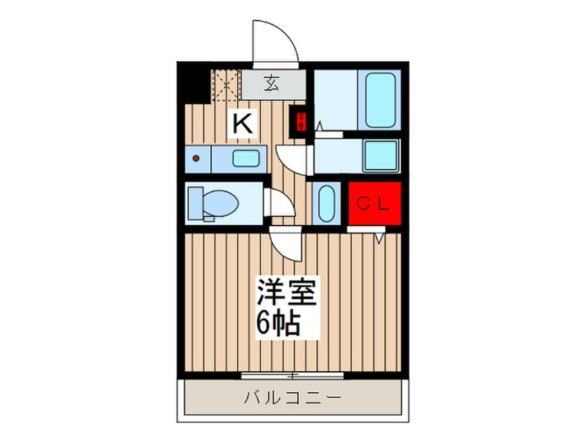 間取図 カッシーナ本所吾妻橋