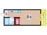 ＭＤＭ　Ｋｏｉｗａ　4th 1Rの間取り