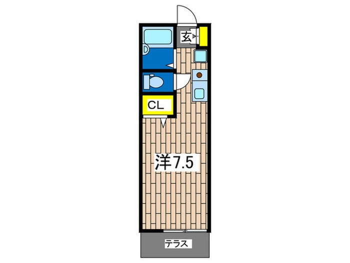 間取り図 東戸塚ヒルズ