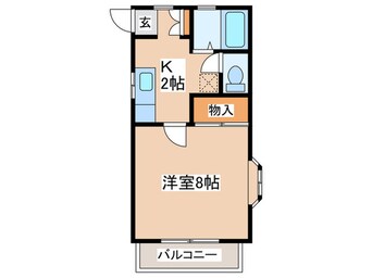 間取図 サンガーデン（Ｅ）