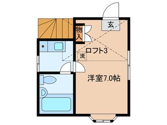 間取図 ハイツリー東野川