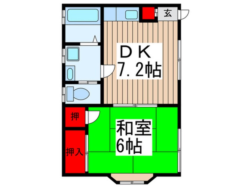 間取図 ステップス香山