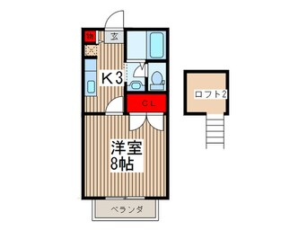 間取図 サンモ－ル