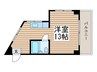 小林ビル 1Rの間取り