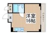 小林ビル 1Rの間取り