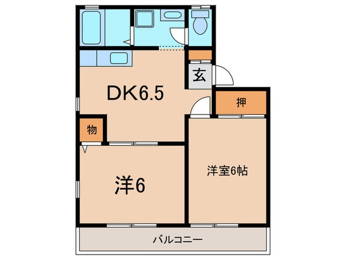 間取り図 ファミール鍛冶ヶ谷
