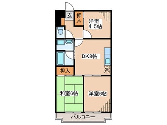 間取図 アークパレス