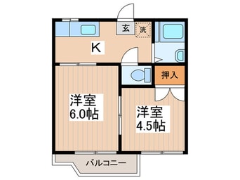 間取図 グリーンハイツＡ棟