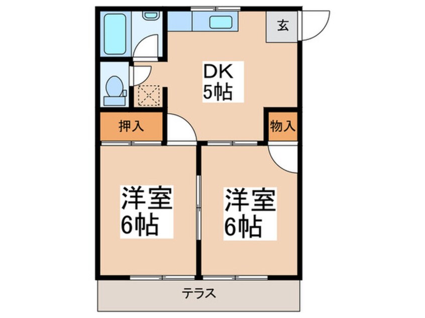 間取図 グリーンハイツＡ棟