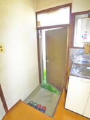 玄関 真々田貸家３号