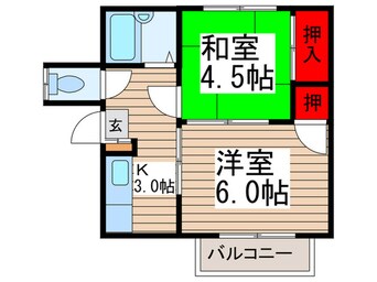 間取図 第二ペガサス