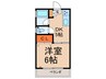 第２泉ビル 1DKの間取り