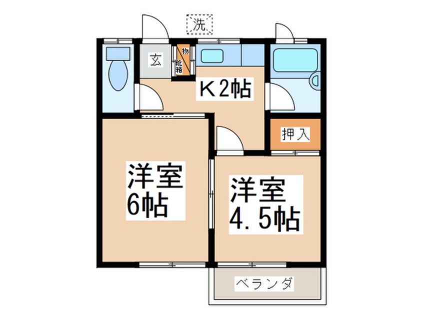 間取図 ハウスオブミ－ナ