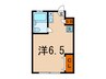 コーポ松岡B棟 1Rの間取り
