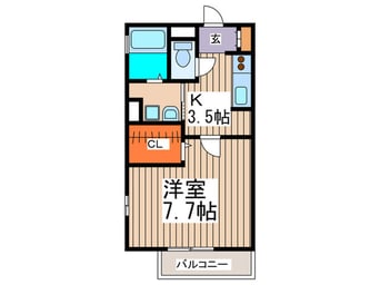 間取図 コ－ポさつき