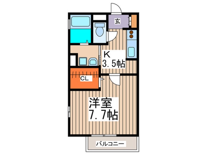 間取り図 コ－ポさつき