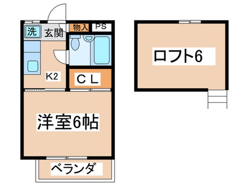 間取図 エーデルハイム Ⅰ