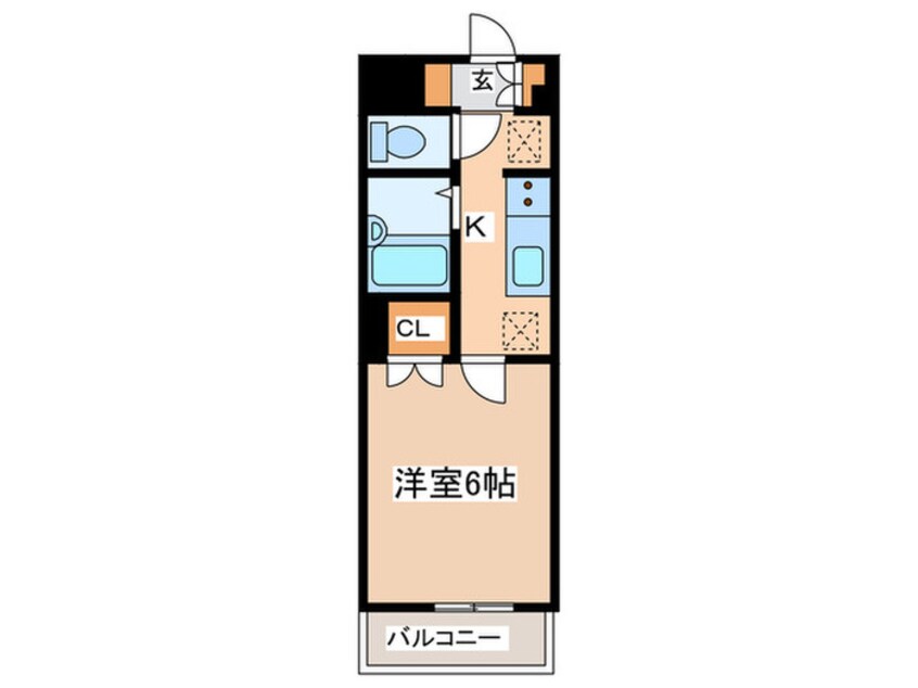 間取図 プロスペ－ル溝の口（1）