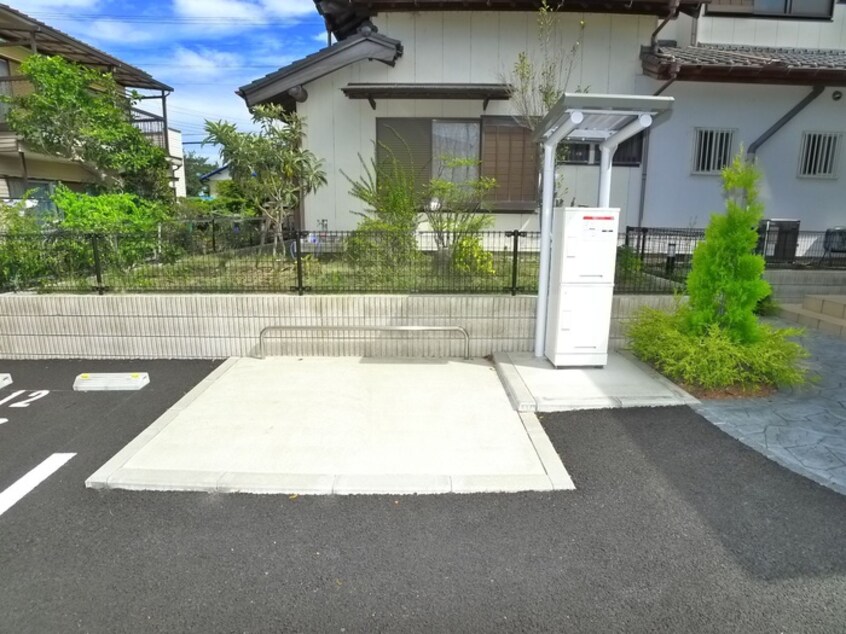 駐輪場 風みどりの家