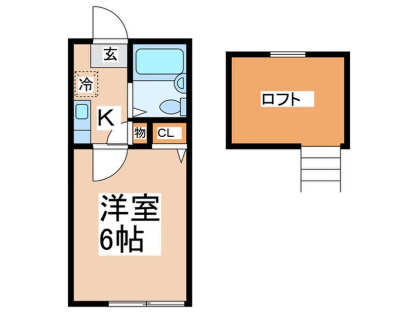 間取図 ジョイフルオ－クラＮｏ３１