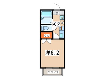 間取図 エスポワール相模大野