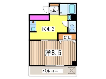 間取図 グリ－ンピア石川町