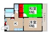 斉藤ﾏﾝｼｮﾝ 2Kの間取り