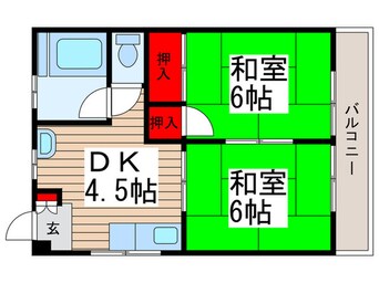 間取図 斉藤ﾏﾝｼｮﾝ