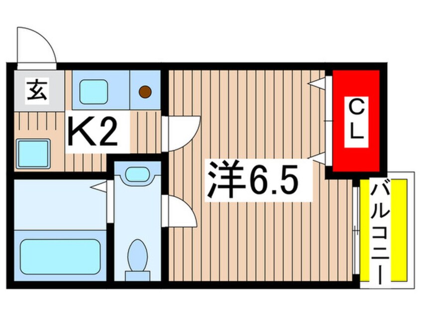 間取図 Ｓｉｒｏ大巌寺