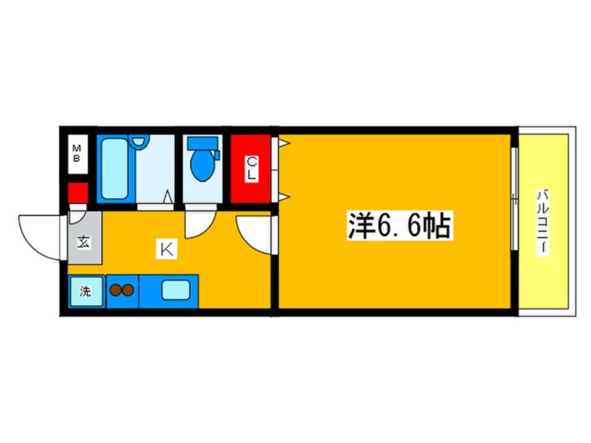 間取図 ヴェルデ・カーサ