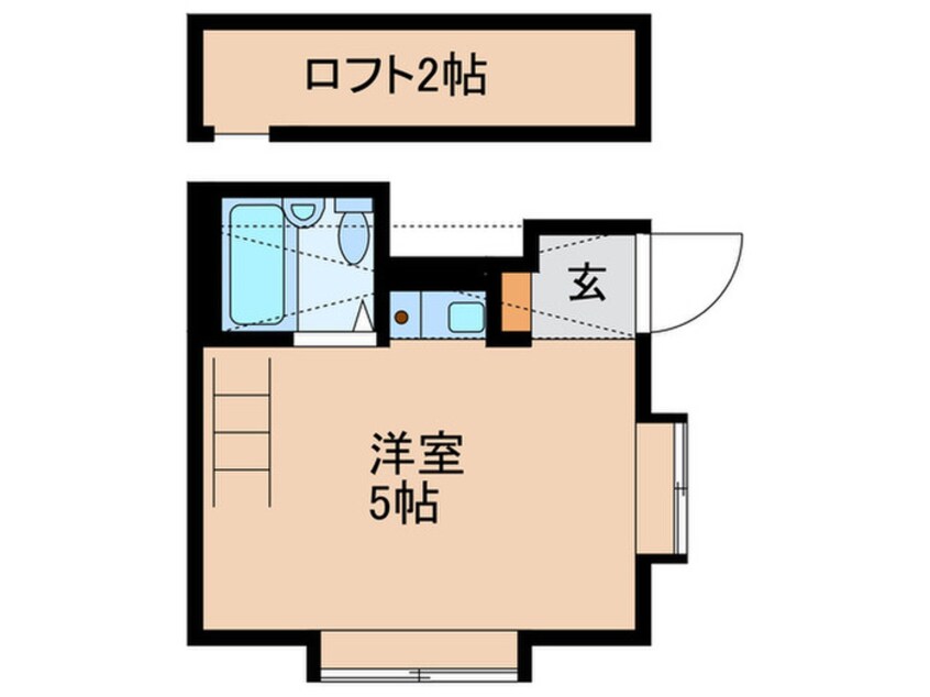 間取図 カフーシ蒲田