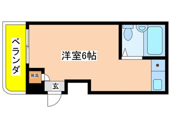 間取図 コスモ百合ヶ丘高石