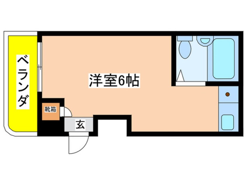 間取図 コスモ百合ヶ丘高石