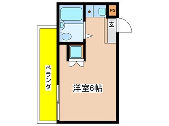 間取図 コスモ百合ヶ丘高石