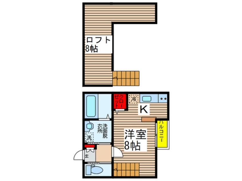 間取図 ロザリーヒル