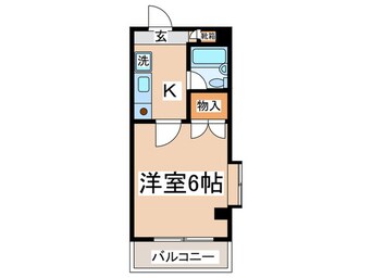 間取図 メゾンドグルワ－ル