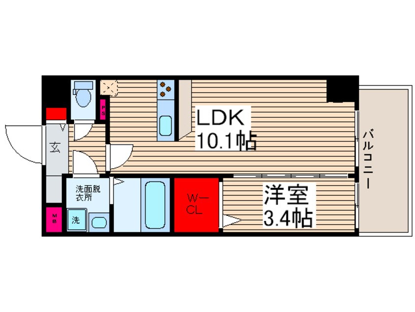 間取図 ＢＥＬＬＡＧＩＯ川口本町