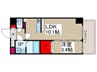 ＢＥＬＬＡＧＩＯ川口本町 1LDKの間取り