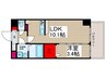 ＢＥＬＬＡＧＩＯ川口本町 1LDKの間取り